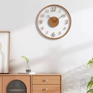 Accessoire mural en bois pour une décoration moderne