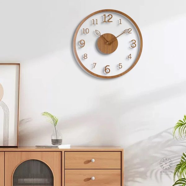 Accessoire mural en bois pour une décoration moderne