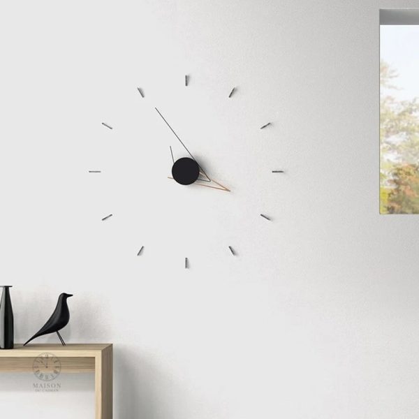 horloge-murale-minimaliste-design-1 Horloge murale minimaliste au design contemporain