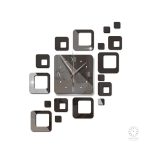 Horloge Sticker Mural miroir pour un look moderne et stylé