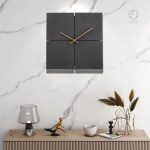 Horloge murale moderne minimaliste au design épuré