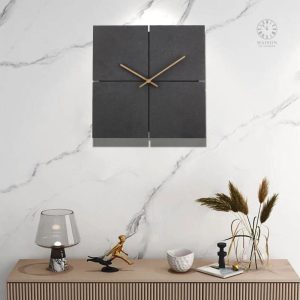 Horloge murale moderne minimaliste au design épuré