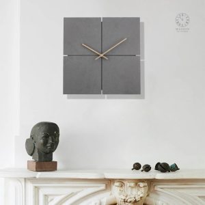 Horloge minimaliste pour décoration intérieure contemporaine