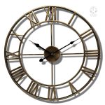 Pièce maîtresse décorative : horloge noire murale