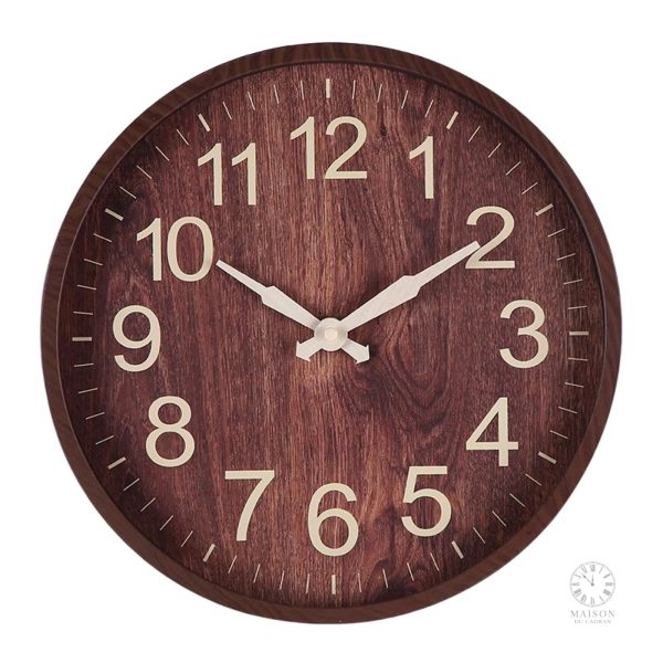 Horloge murale design scandinave pour décoration moderne