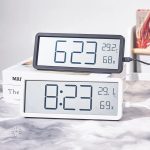 Horloge numérique avec affichage clair et élégant