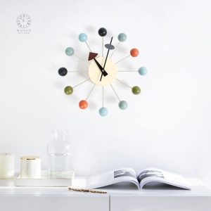 Horloge murale au style moderne et esthétique