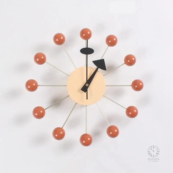 Horloge murale artisanale au look original