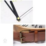 Horloge murale en bois avec style original