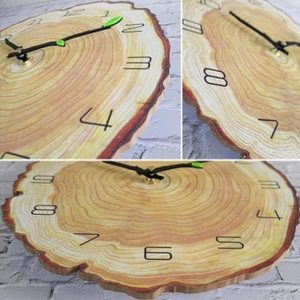 Horloge Murale Bois Stylée pour Ambiance Moderne