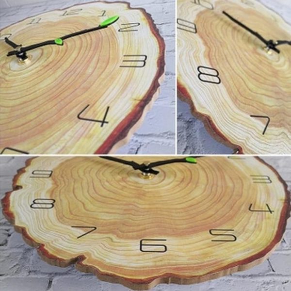 Horloge Murale Bois Stylée pour Ambiance Moderne
