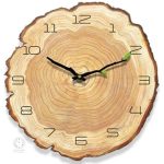 Horloge Murale Décorative en Bois avec Style Original