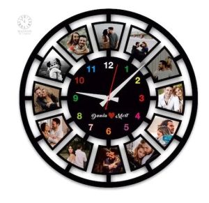 Horloge murale unique, personnalisable selon vos envies