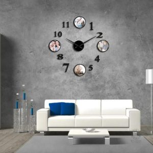 Horloge personnalisée avec options de personnalisation