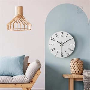 Horloge murale Quartz au style contemporain