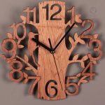 Horloge murale au charme vintage et scandinave