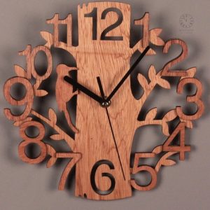 Horloge murale au charme vintage et scandinave