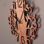 Horloge rustique au style nordique et intemporel