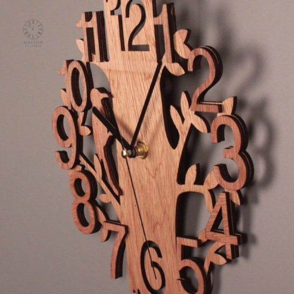 Horloge rustique au style nordique et intemporel