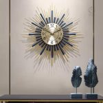 Horloge murale décorative pour salon moderne
