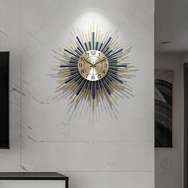 Horloge murale chic pour un décor raffiné
