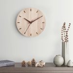 Horloge Murale Scandinave au design minimaliste