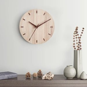 Horloge Murale Scandinave au design minimaliste