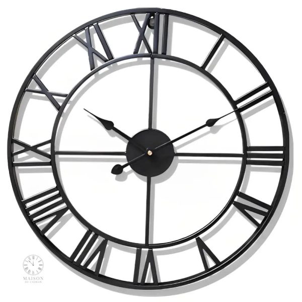 Horloge murale au style rétro pour une ambiance vintage