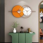 Horloge murale luxe avec un style contemporain
