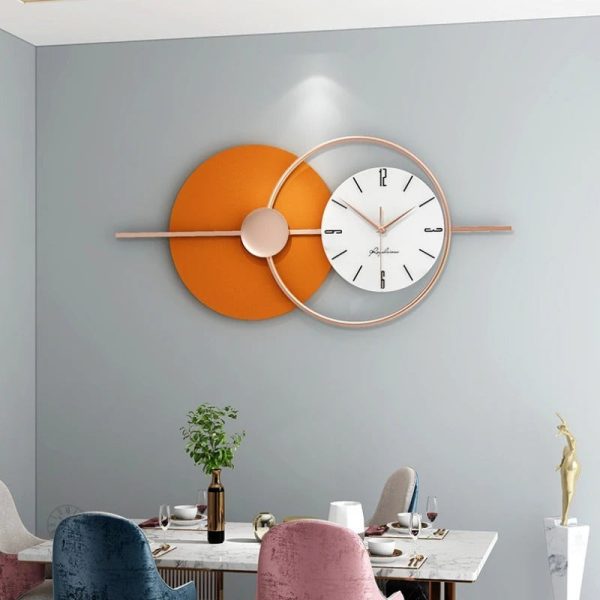 Horloge design XXL apportant une touche chic