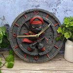 Horloge murale Ninja au design original et ludique