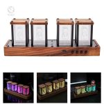 Horloge Nixie Tube artisanale au style unique