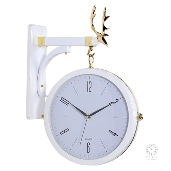 Horloge Noire Design, accessoire décoratif pour la maison