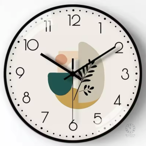 Horloge Scandinave moderne avec style minimaliste