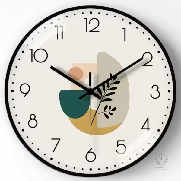 Horloge Scandinave moderne avec style minimaliste