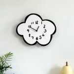 Horloge nuage décorative murale moderne