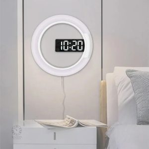 Modèle d'horloge LED pour un style contemporain et fonctionnel
