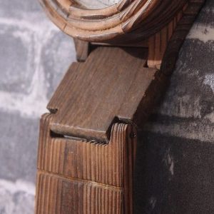 Horloge décorative en bois pour intérieur