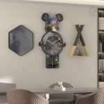 Horloge originale murale avec style contemporain