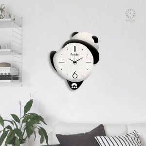 Horloge murale originale Panda design unique