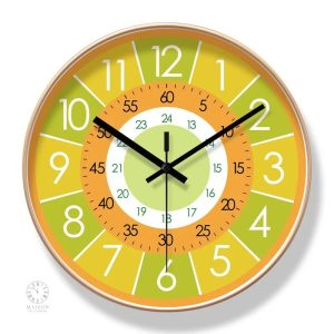 Accessoire éducatif, horloge pour aider les enfants à comprendre l'heure