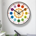Horloge pédagogique pour apprendre l'heure aux enfants