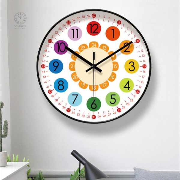 horloge-pedagogique-enfant-1 Horloge pédagogique pour apprendre l'heure aux enfants