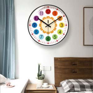 Horloge éducative pour développer la compréhension du temps