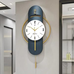 Horloge murale en style contemporain chic