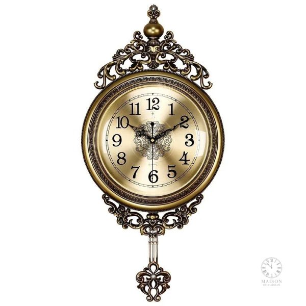 Pendule à l'ancienne, accessoire décoratif unique