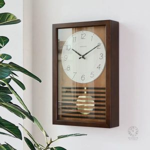 Horloge Pendule en Bois
