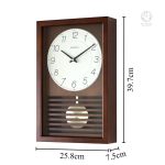 Pendule en bois élégant