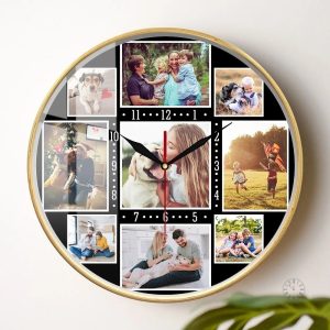 Horloge personnalisable avec design unique et moderne