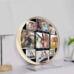 Horloge personnalisée à personnaliser avec vos inscriptions